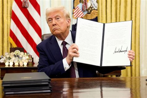 Executive Orders Signed By Donald Trump 2025 Lira Anallise