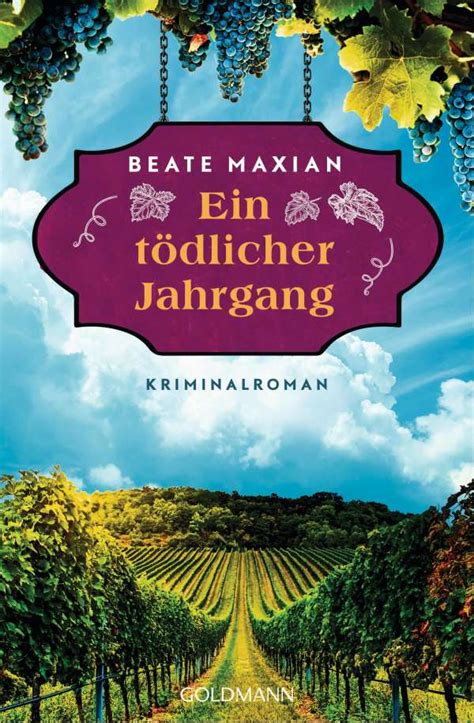 Ein tödlicher Jahrgang Beate Maxian Buch jpc