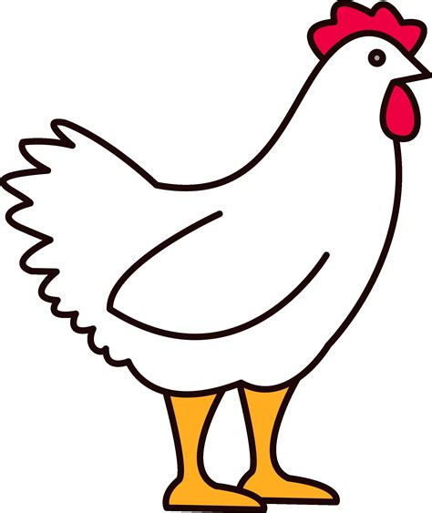 Hen Drawing | Free download on ClipArtMag