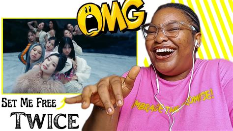 Twice Set Me Free M V Reaction Youtube