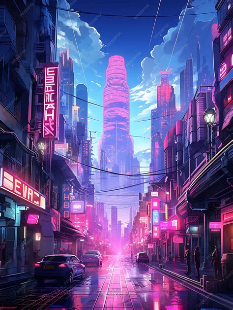 Premium Photo Cyberpunk Megacity Dive Into The Depths Of A Cyberpunk Megac Digital Concept Art