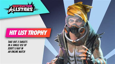 Destruction AllStars Hit List Trophy YouTube