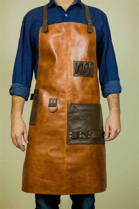 Customised Aprons Custom Aprons Leather Handmade Genuine Leather