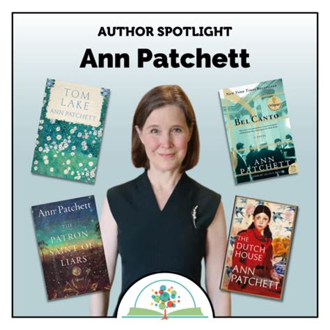 Author Spotlight: Ann Patchett - Plainfield-Guilford Township Public ...