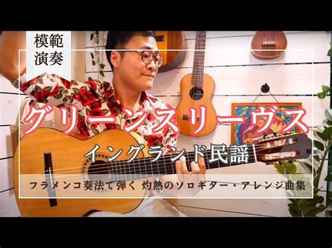 「グリーンスリーヴス／イングランド民謡」をフラメンコギター1本で弾いてみた Greensleeves Solo Flamenco Guitar ドレミ楽譜出版社｜youtubeランキング