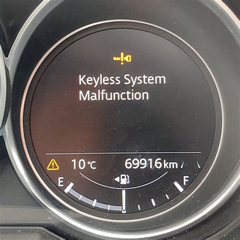 Mazda Cx Keyless System Malfunction