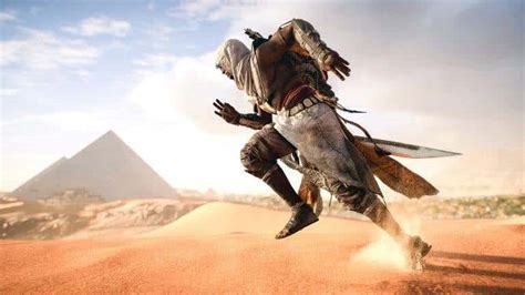 Assassins Creed Origins Bayek Running Uhd 4k Wallpaper Pixelzcc