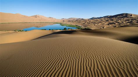 Desert Oasis Landscape Wallpapers - 4k, HD Desert Oasis Landscape Backgrounds on WallpaperBat