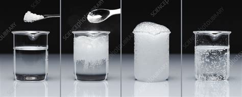 Carbonate-acid reaction - Stock Image - C055/5717 - Science Photo Library