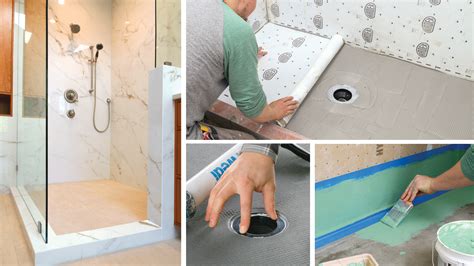 Tile Shower Bases Systems