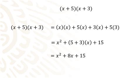 Desarrollo Del Binomio Al Cuadrado Nueva Escuela Mexicana
