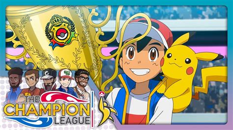 Ash Vs Leon Ash Becomes World Champion Pok Mon Champion League