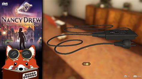 How To Get The Laptop Charger Nancy Drew Mystery Of The Seven Keys