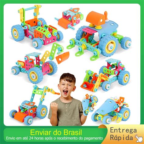 Brastoy Blocos De Constru O Conjunto De Aprendizagem Brinquedo Stem