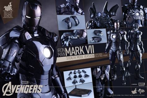 Iron Man Mark VII Stealth Mode Armor Figure Revealed By Hot Toys ComicBook