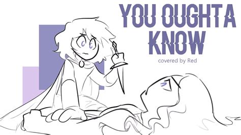 You Oughta Know Covered By Red Overly Sarcastic Productions Youtube