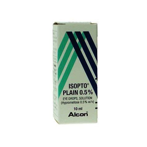 ISOPTO Plain Eye Drops Solution 0.5% - 10ml - Eye Care - Categories