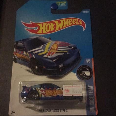 HOT WHEELS NISSAN SX TYPE X BLUE HW RACE TEAM US CARD K PFI Shopee Malaysia