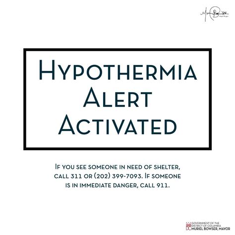 Hypothermia Alert Activated — Congress Heights On The Rise