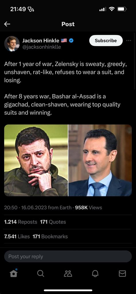 Jackson Hinkle🤡 : r/SyrianRebels