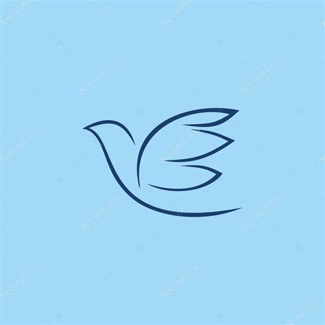 Christian symbols. Dove. Holy Spirit. Stock Vector by ©biblebox 102374398