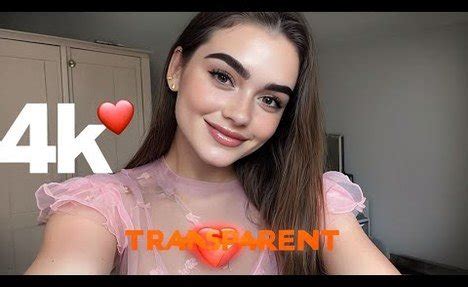 K Transparent Try On Haul Sheer Lingerie Mesh Mini Dresses Outfits