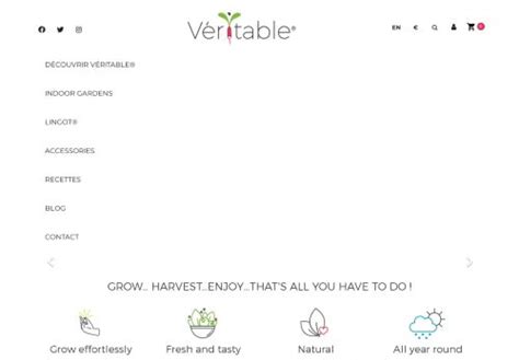 Startup VERITABLE Propose une gamme de potagers d intérieur autonomes