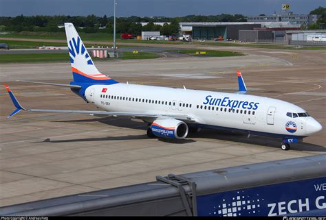 TC SEY SunExpress Boeing 737 8HC WL Photo By Andreas Fietz ID