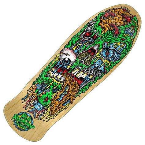 Santa Cruz Skateboards Rob Roskopp Face Three Natural Stain Reissue