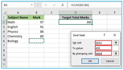 How To Use Goal Seek In Excel