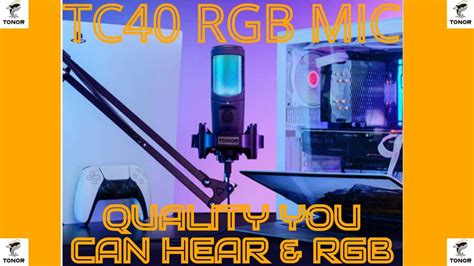 Tonor TC40 RGB Mic Is A Streamers Price To Performance Dream Tonor