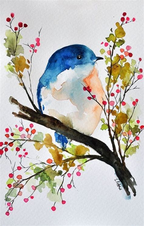 45 Easy And Simple Watercolor Painting Ideas HERCOTTAGE Watercolor