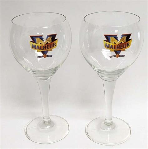 Malheur Bier Belgian Beer Glass Chalice Cl Lot Of Etsy