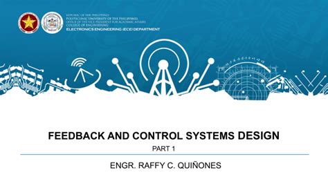 FEEDBACK AND CONTROL SYSTEM DESIGN - PART 1