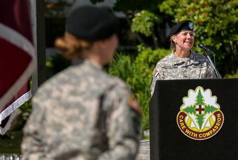 Col Monica Douglas Outgoing Madigan Troop Bn Commander Flickr