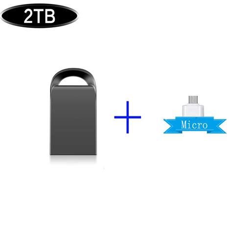 Mini Unidad Flash USB De Alta Velocidad Pendrive De 2TB Disco U De