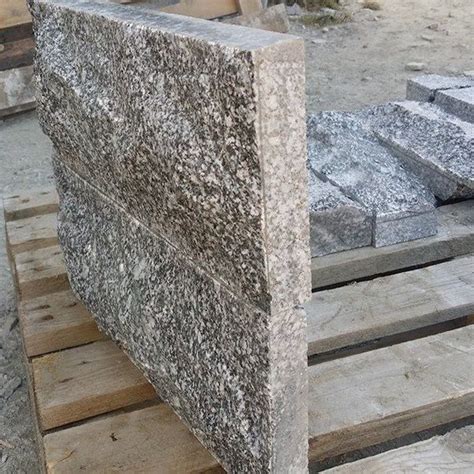 2 3 Cm Starke Granit Verblender Griys Hellgrau Natur Steine Org