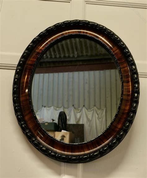 Antiques Atlas Edwardian Scumble Finish Oval Mirror