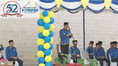 Pj Gubernur Ntt Bertindak Sebagai Irup Pada Upacara Peringatan Hut