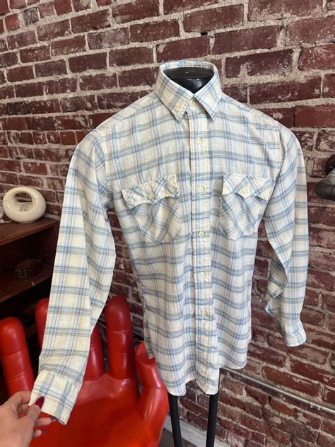 Levis Western Plaid Shirt Gem