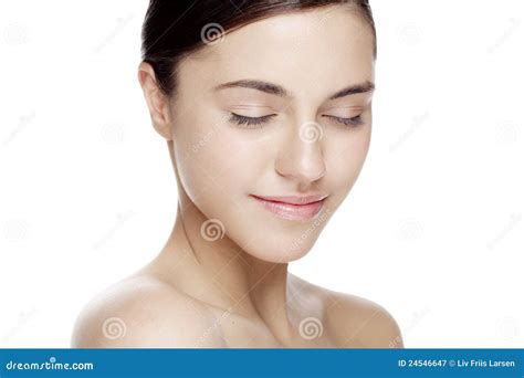 Natural Beauty Face Stock Image Image Of Close Female 24546647