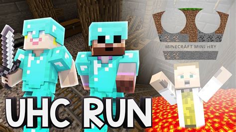 Uhc Run Gejmr Se Koupe V L V Minecraft Mini Hry W Gejmr A