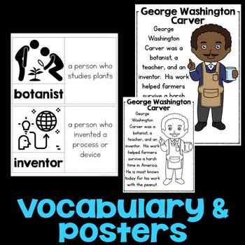 George Washington Carver Biography Research Reading Passage Graphic