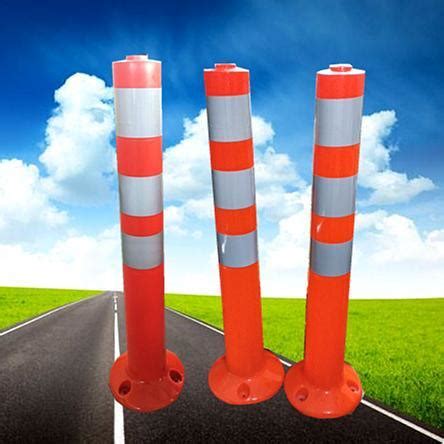 Traffic Bollards Reflective Pvc Flexible Post Spring Post Road Signs