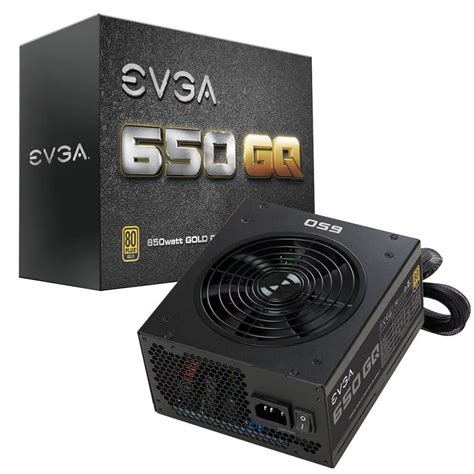 Fuente De Poder EVGA 650 GQ 210 GQ 0650 V1 650W 80 Plus Gold DD Tech