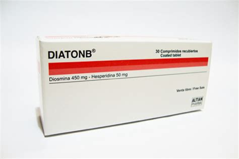 Diatonb Diosmina Hesperidina Tableta Farmacia San Miguel Febres