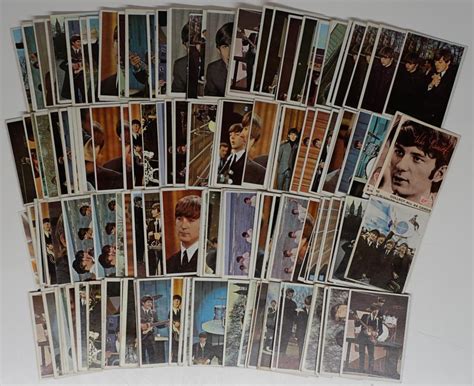 Sold Price Beatles Color Cards 227 August 3 0119 900 Am Pdt