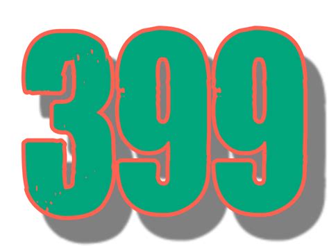 Numbers: Number 399
