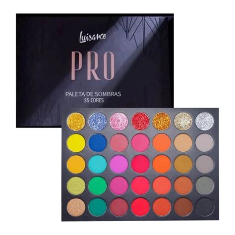 Paleta De Sombras Pro Cores Luisance