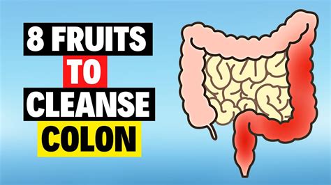 8 Amazing Fruits To Cleanse Your Colon Fast Youtube